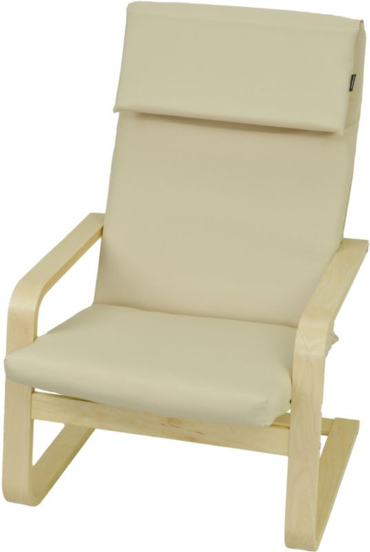 Poduszka na fotel Ikea Poang Pello AMPO beżowy gładki 1 szt.