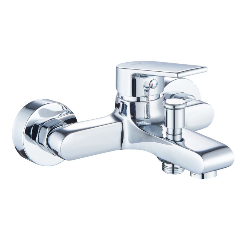 Bateria wannowa Invena Kalon, chrom 1 szt.