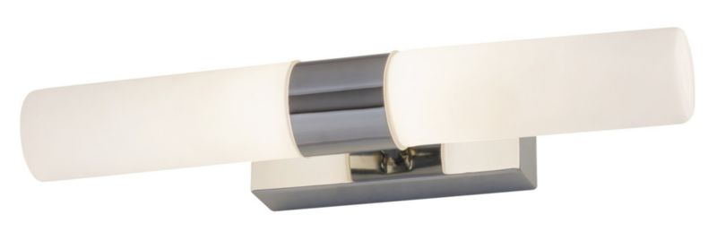 Kinkiet ścienny Rabalux Jim chromowany biały nad lustro LED 10W 4000K 800lm IP44 wym: 12 x 35 x 5 cm - 1 szt.