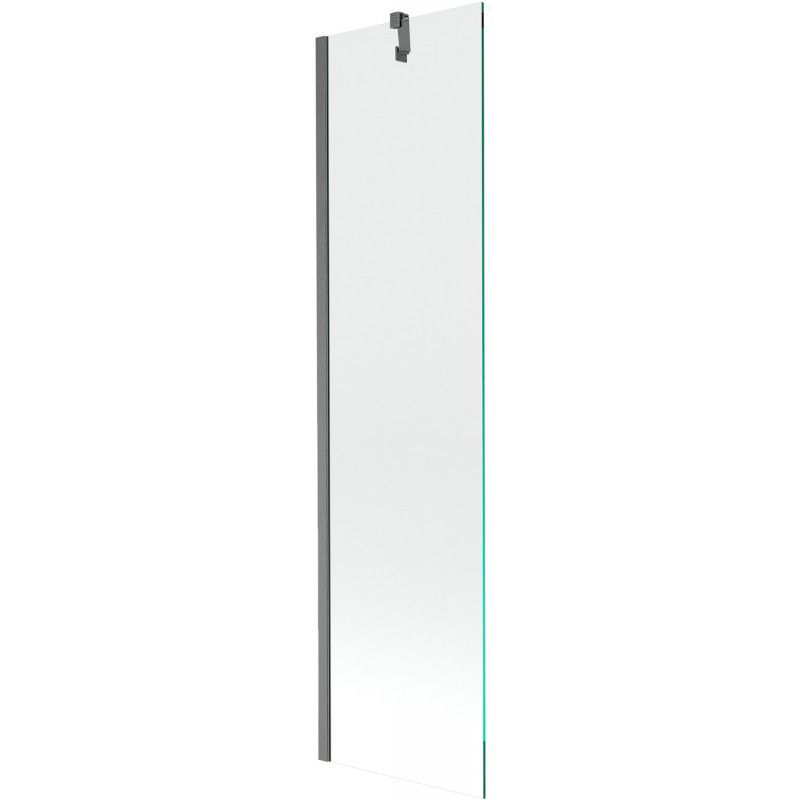 Parawan nawannowy Mexen Next transparent gun gray 50x150 cm 1 szt.