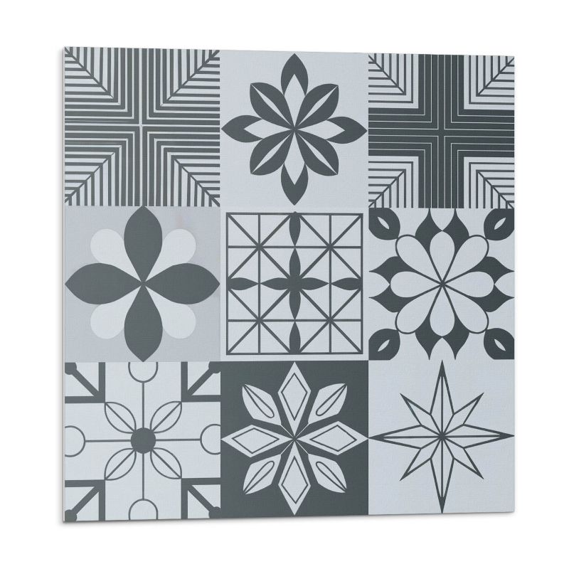 Kafelki samoprzylepne Wallfluent 50x50 cm Mozaikowe kształty w geometrycznym stylu 4 szt.