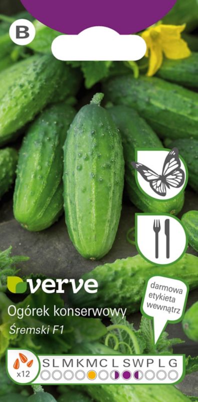 Nasiona ogórek śremski F1 Verve seed