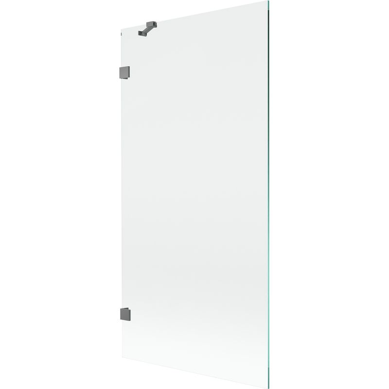 Parawan nawannowy Mexen Lunar gun metal 90x150 cm 1-skrzydłowy 1 szt