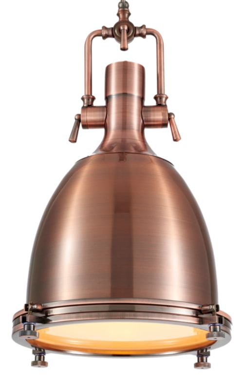 Lampa wisząca Copper Glob Volteno Miedziana 1 szt
