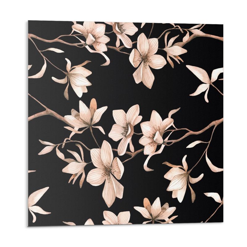 Kafelki samoprzylepne Wallfluent 50x50 cm Wzór kwiatowy 4 szt.