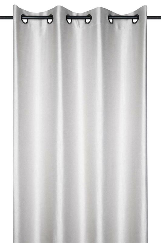 Zasłona Edimbourg STOF srebrna jodełka 140x260 cm 1 szt