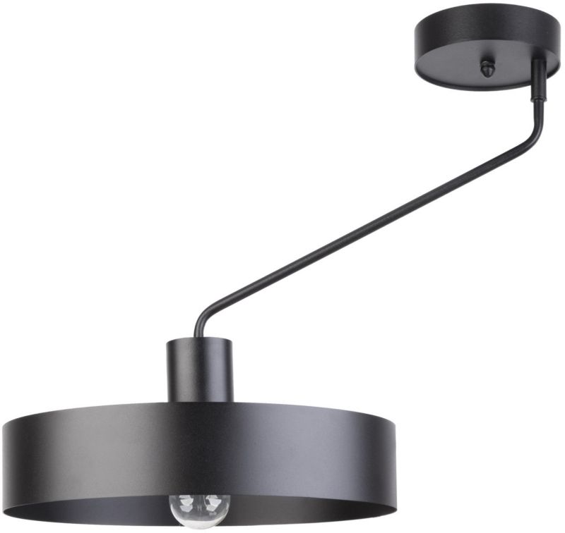 Lampa sufitowa wisząca Sigma Lighting Jumbo 2975 czarna nowoczesna 1xE27 x 1 szt.