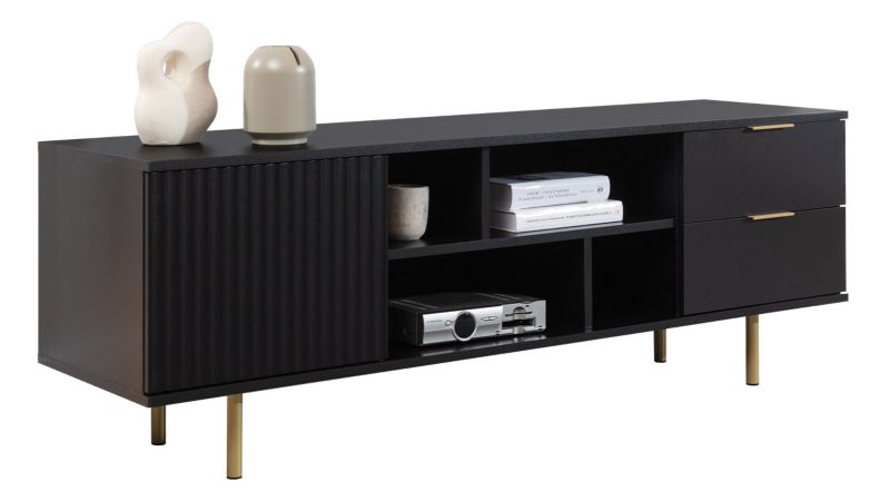 Szafka RTV MIRJAN 24 Nubia czarny 1 szt.