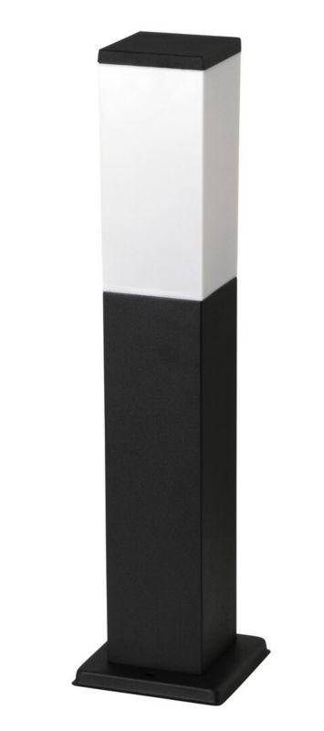 Lampa ogrodowa stojąca Rabalux Bonn czarny matowa-biała 1 x E27 x IP44 wym: 50 x 12,5 x 12,5 cm - 1 szt.