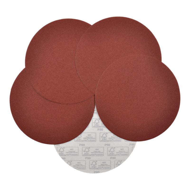 Krążek na rzep MacAllister z otworami 225 mm P80