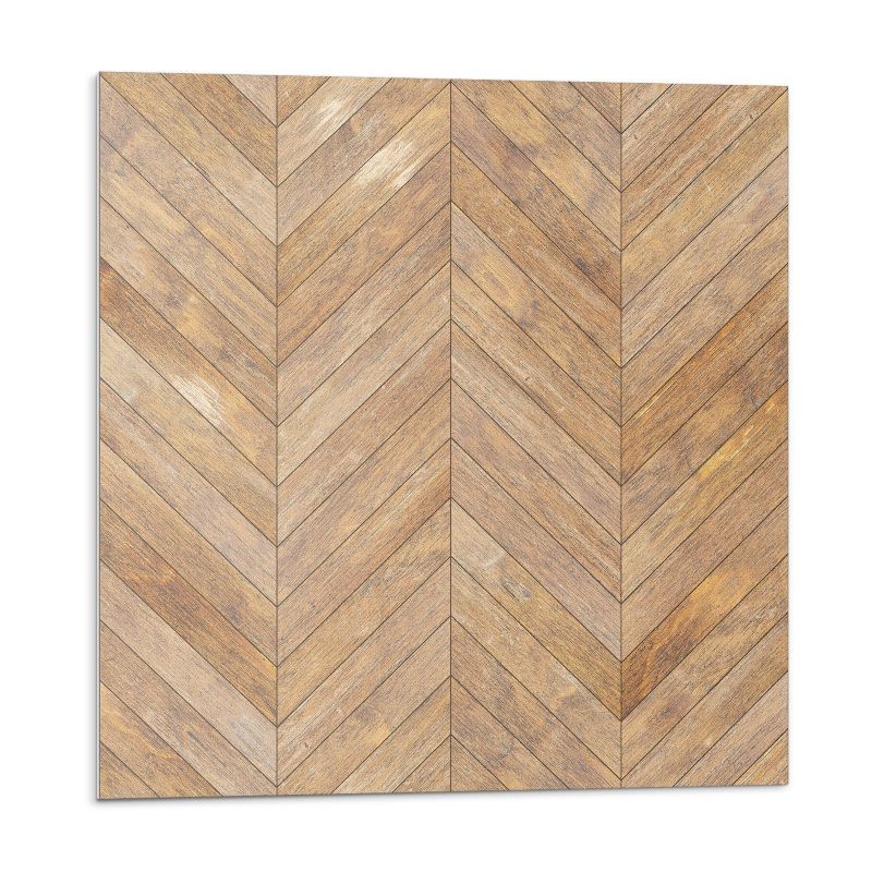 Kafelki samoprzylepne Wallfluent 50x50 cm Wzór jodełkowy 4 szt.