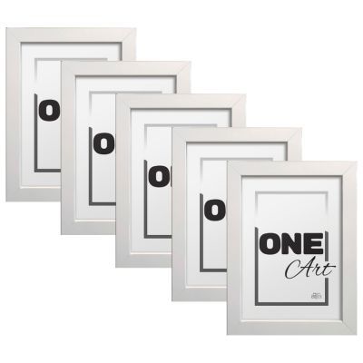 Zestaw ramek Hekla 21x29,7 biały 5szt.