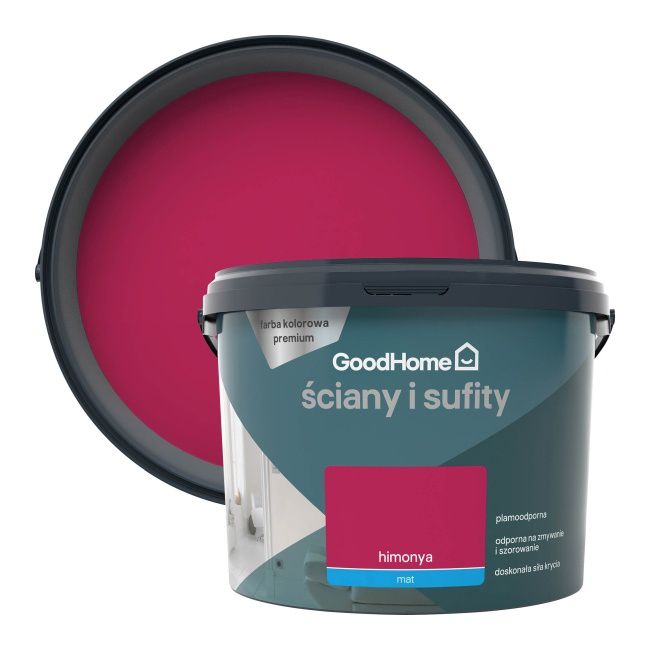 Farba plamoodporna GoodHome Premium Ściany i Sufity himonya 2,5 l