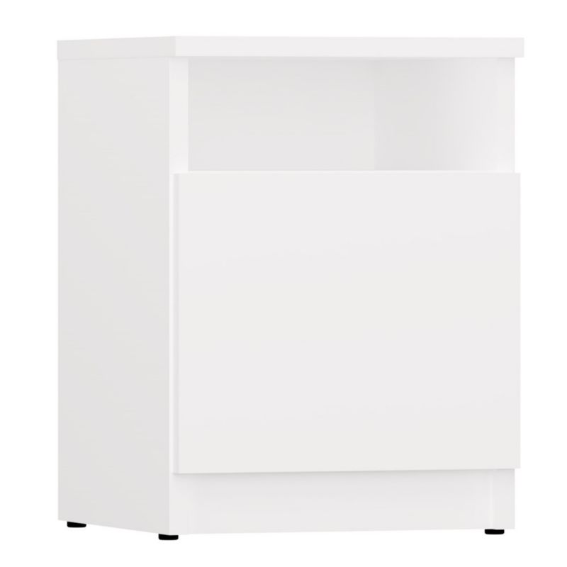 Szafka nocna Topeshop GALAX 30 1D Biały 40x30x30 cm 1 szt