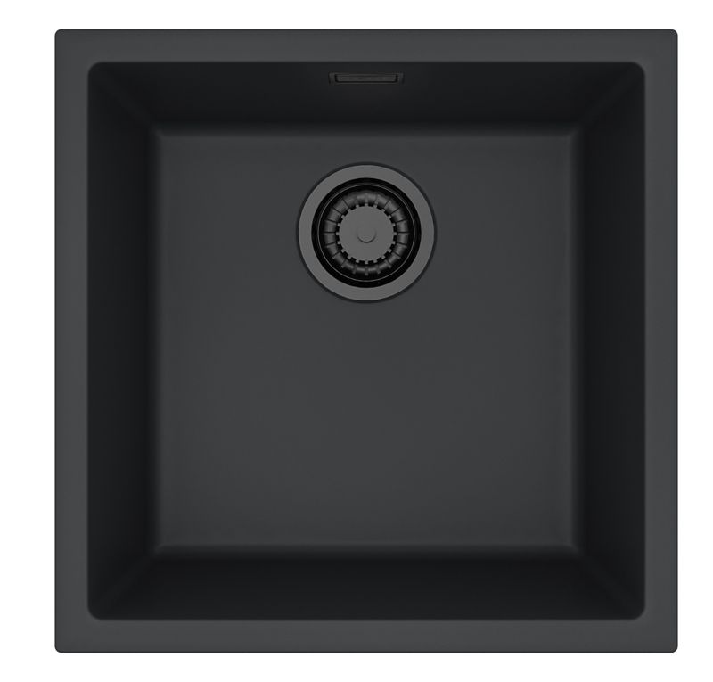 Zlewozmywak granitowy Alveus OMNI 20 kol. G90 BLACK EDITION (45x45) 1-komorowy 1szt