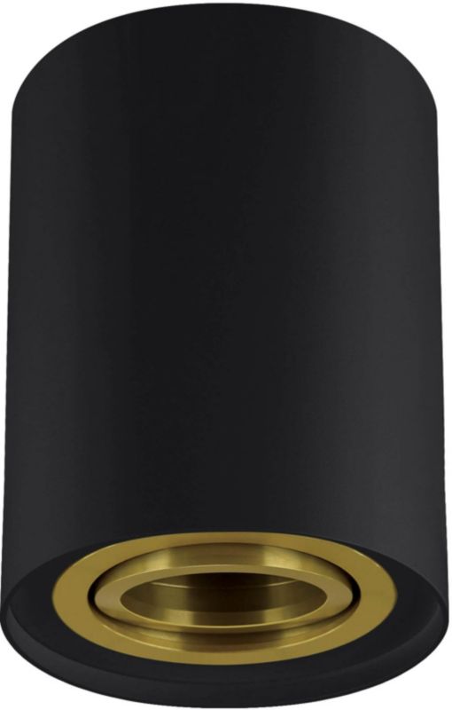 Oprawa Tuba Struhm Hary GU10 czarna / złota