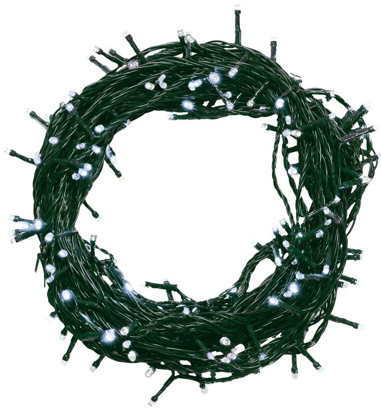 Lampki zewnętrzne 100 LED Bulinex 4,95 m białe