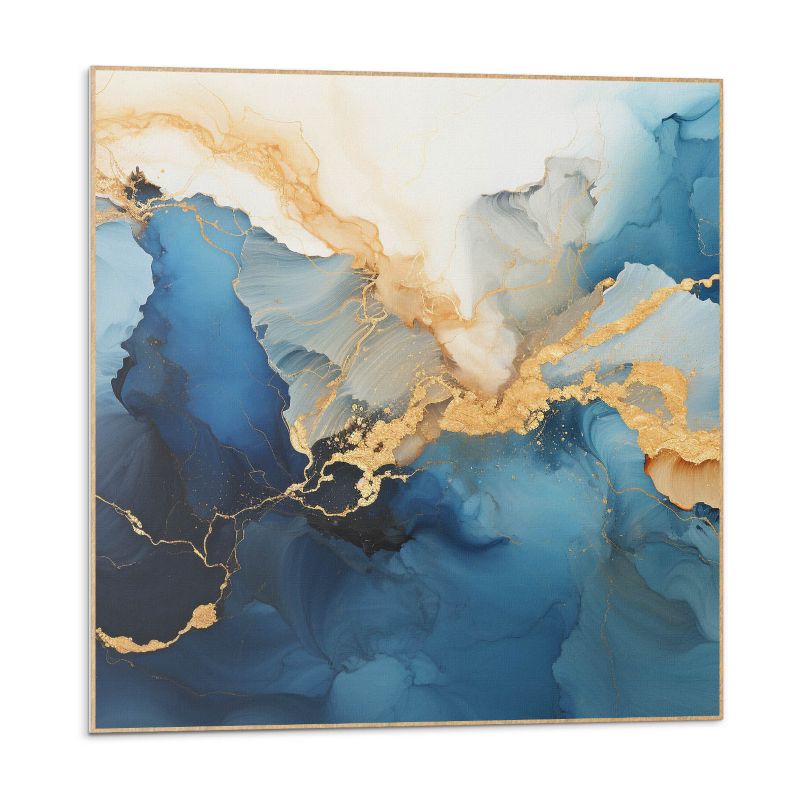 Kafelki samoprzylepne Wallfluent 50x50 cm Dynamiczny motyw falowy 4 szt.