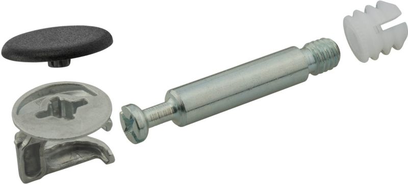 Złącze mimośrodowe fi 15 mm z zaślepką