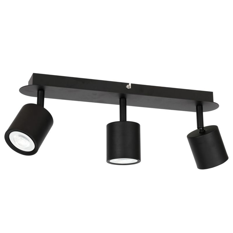 Spot Luminex Demia 3 x GU10 czarny