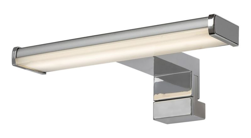 Kinkiet ścienny Rabalux Levon chromowany biały nad lustro LED 4W 4000K 450lm IP44 wym: 5,5 x 20 x 13 cm - 1 szt.