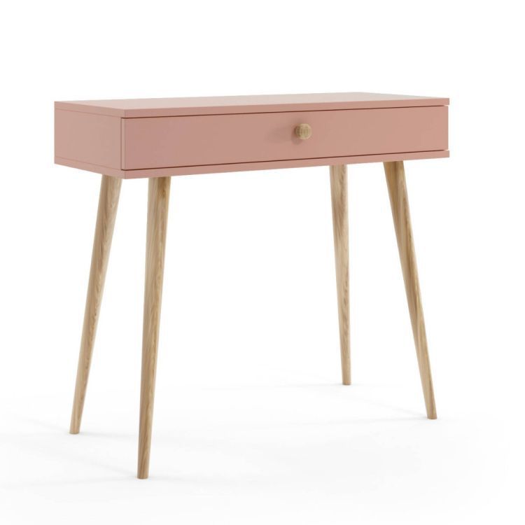 Konsola RTV Melimeble LEBEL różowa 1 szt.