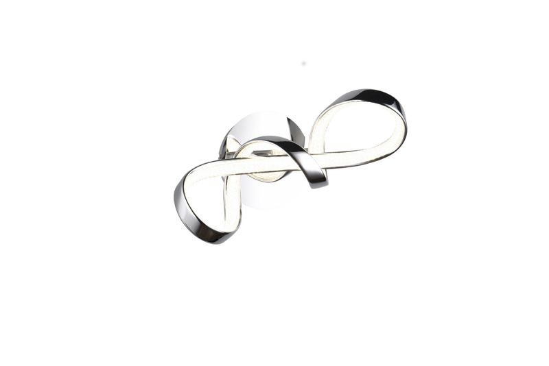 Kinkiet ścienny RL Padua srebrno-odcienie srebra LED 18W 4000K 2400lm IP20 wym: 40 x 22 x 22 cm - 1 szt.