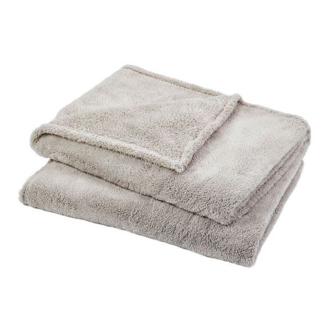 Koc GoodHome Takeo 160 x 200 cm szary