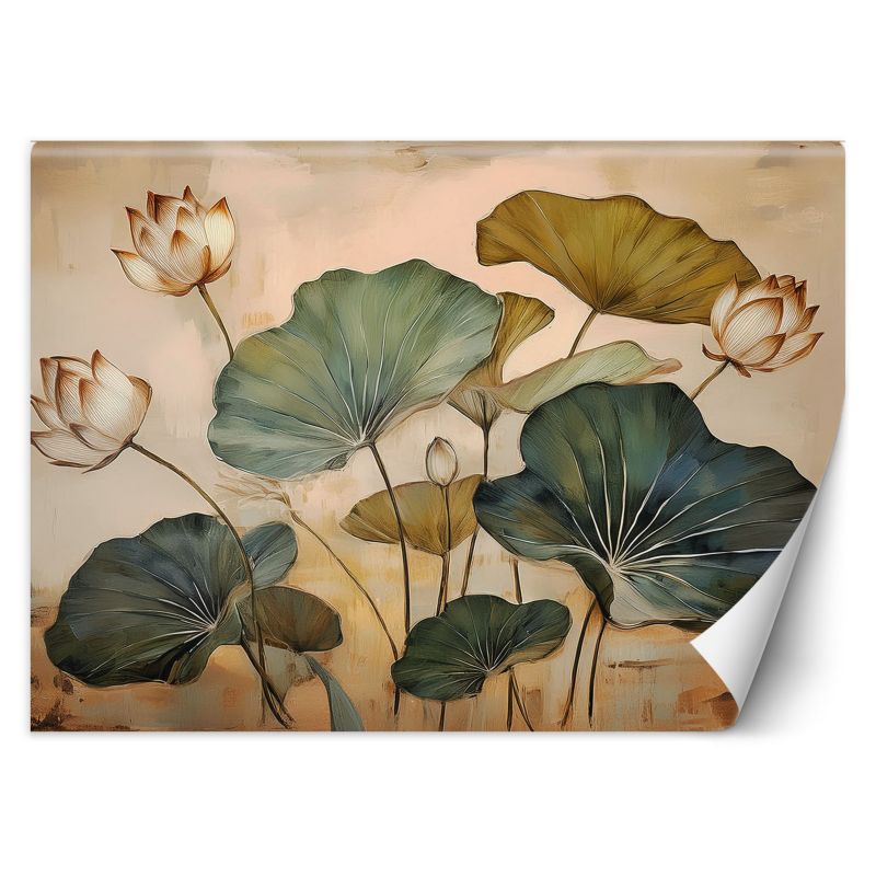 Fototapeta Feeby Liście Lilie Rośliny Kwiaty 150x105 1 szt