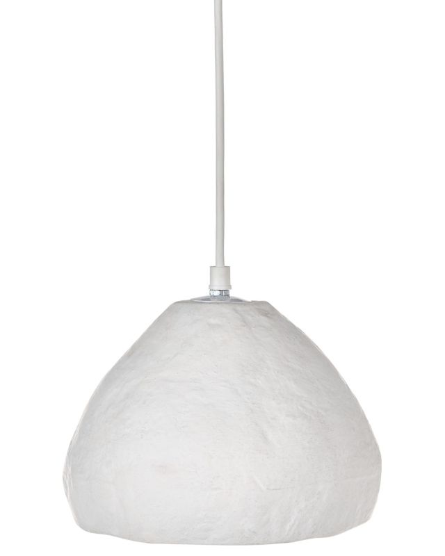 Lampa wisząca Olimar Papier-mâché Biały 1 szt.
