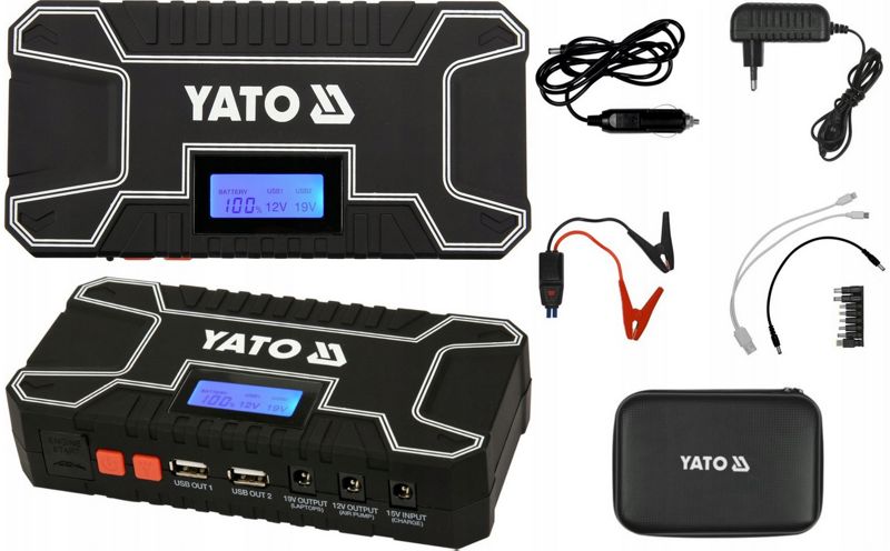 Urządzenie rozruchowe YATO YT-83082 powerbank 12000 mA 12v 1szt.