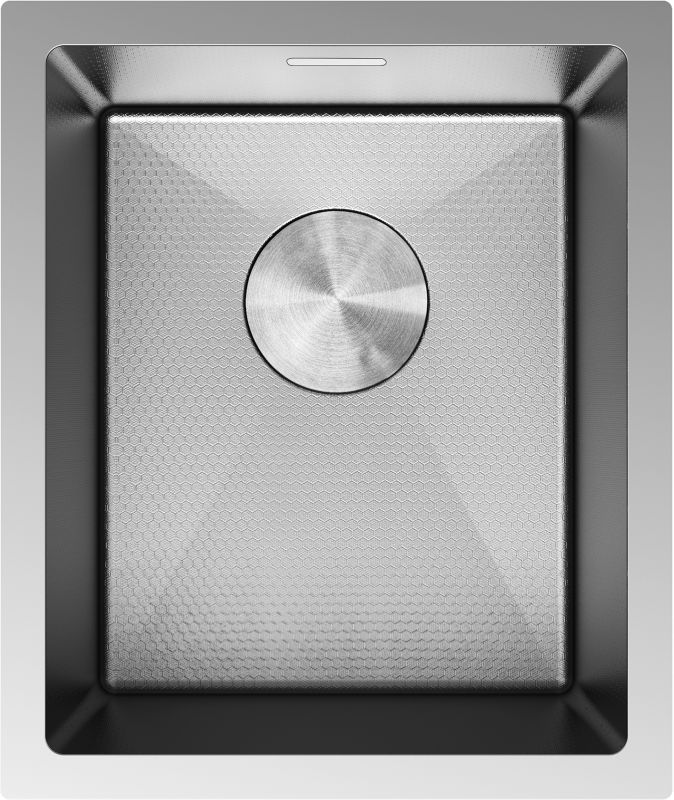 Zlewozmywak stalowy Mexen Trixo inox 370x440 mm 1-komorowy 1 szt.