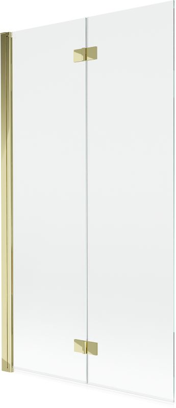 Parawan nawannowy Mexen Mist złoty transparentny 100 x 150 cm 2-skrzydłowy 1 szt