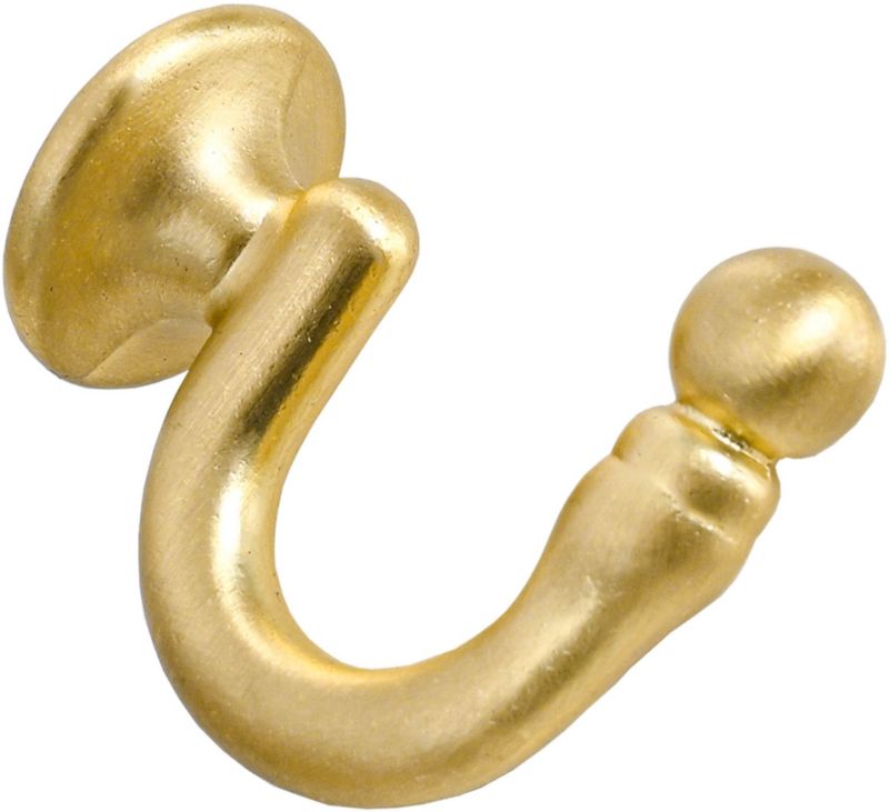 Haczyk do upinania mini mosiądz