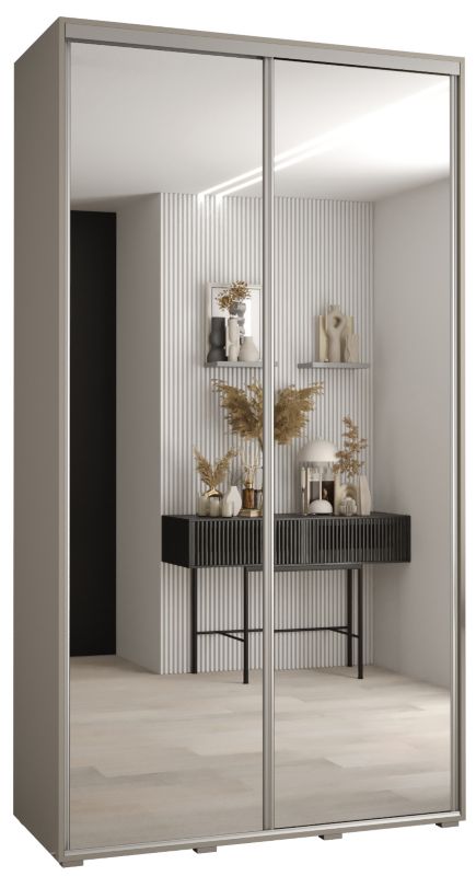 Szafa przesuwna Abiks 45 wysoka Dakota 2 130 kaszmir+kaszmir+srebr 1 szt