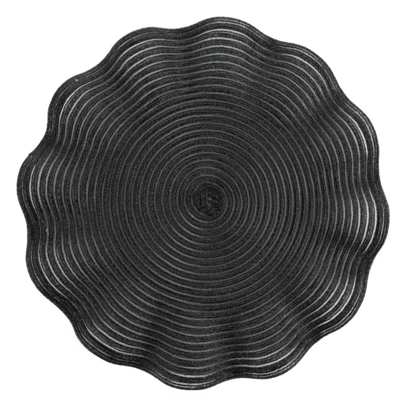 Podkładka na stół Junea 38 cm czarna
