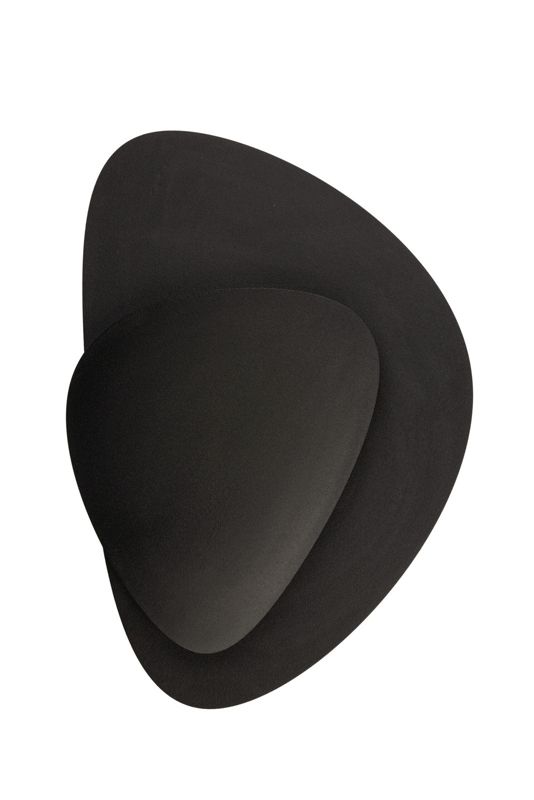 Kinkiet ścienny Sigma Lighting Pedra czarny styl nowoczesny LED 7W 3000K 350lm IP20 wym: 36 x 25 x 5,5 cm - 1 szt.