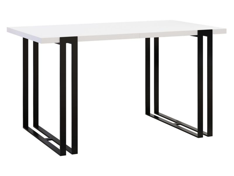 Stół rozkładany MIRJAN 24 Horten 140 czarny/biel arktyczna 1 szt.