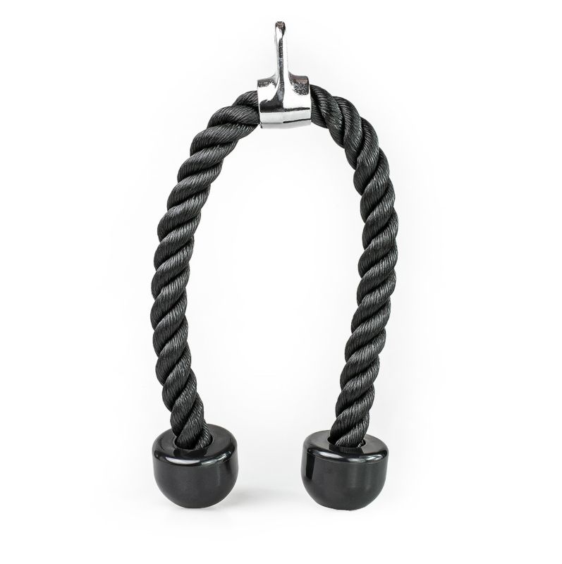 Lina do wyciągu Pretorians uchwyt do atlasu na triceps czarny 1 szt.