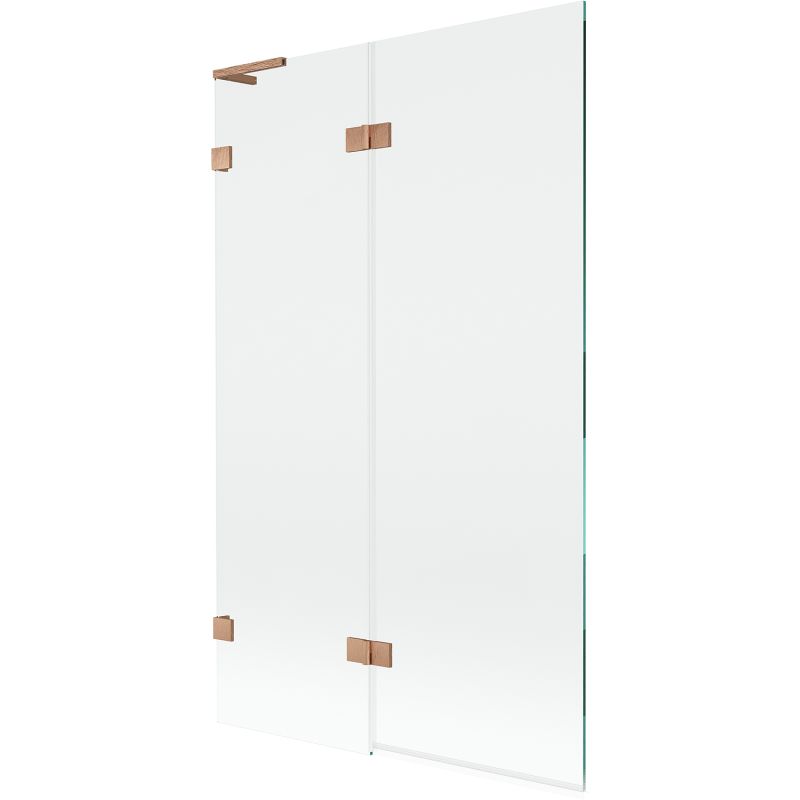 Parawan nawannowy 2-skrzydłowy Mexen Lunar L miedź szczotkowana 110 x 150 cm 1 szt