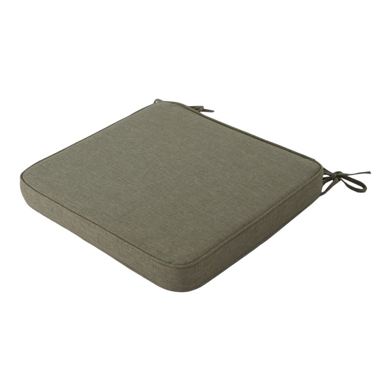 Poduszka na siedzisko GoodHome Tiga szara