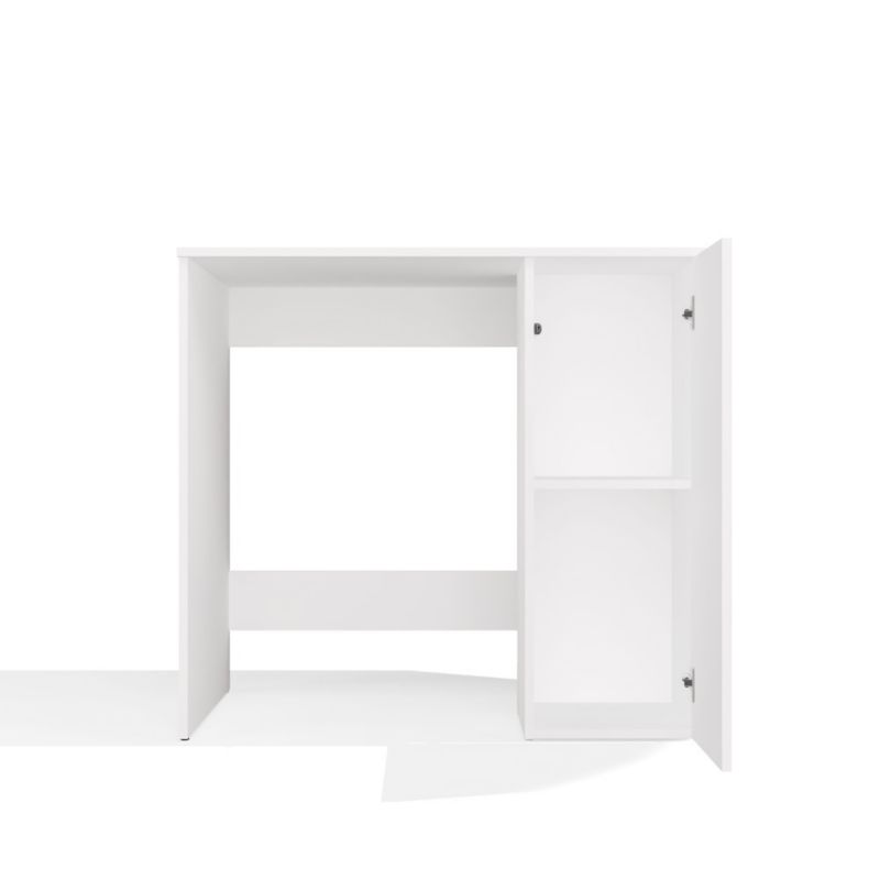 Szafka Na Pralkę Topeshop Łazienkowa Z Drzwiami Pola NP 1D Biel 2 Półki 64x95x88,5 cm 1 szt