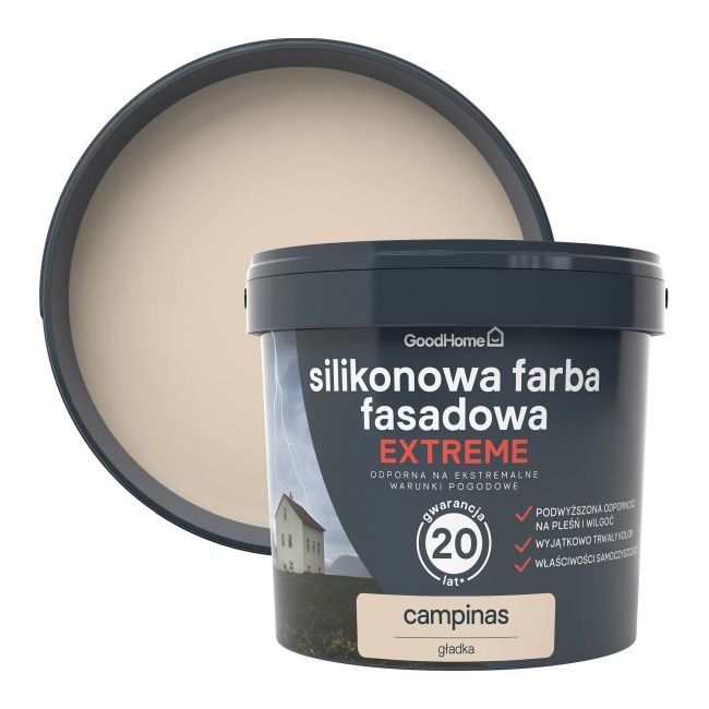 Farba elewacyjna GoodHome Premium campinas 5 l