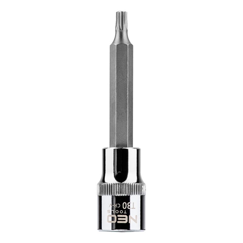Końcówka Torx na nasadce 1/2" NEO TOOLS T30 x 100 mm 1 szt.