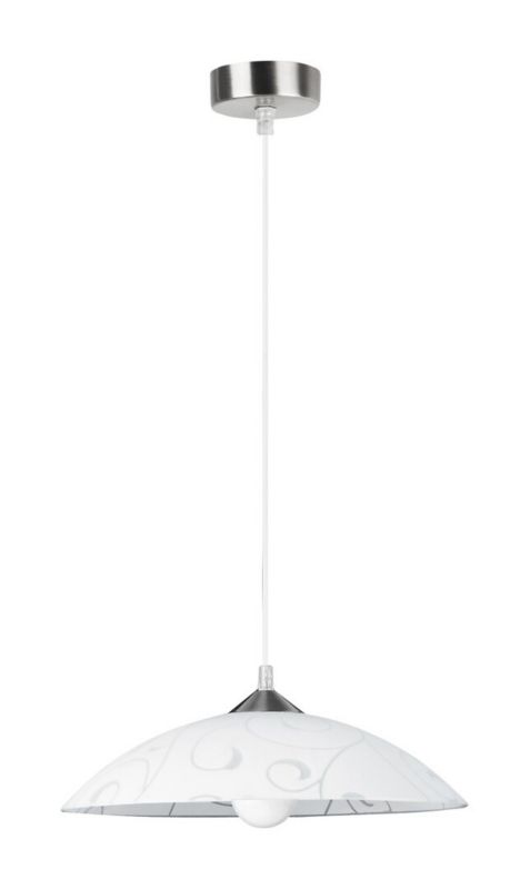 Lampa wisząca Rabalux Harmony Lux biały wzorzysty wym: 90 x 40 x 40 cm 1xE27 x 60W 1 szt.