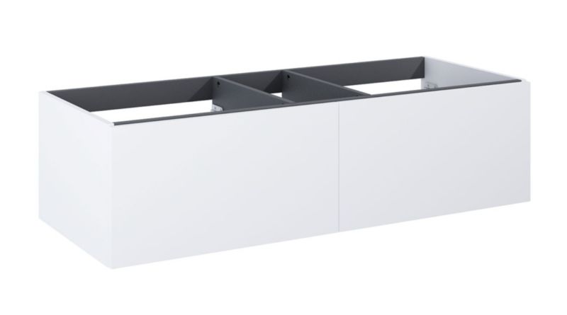 Szafka pod umywalkę Elita Look Slim 120x44,9x31,8 cm biała matowa soft-close 1 szt.