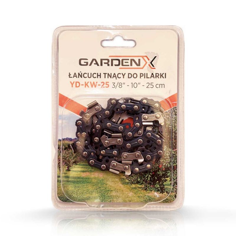 Łańcuch tnący do pilarki, GardenX YD-KW-25, 3/8-10-25cm, 1 szt.
