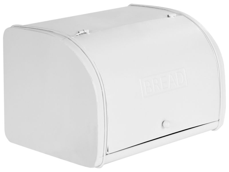 Chlebak metalowy biały Caroube 1 szt.