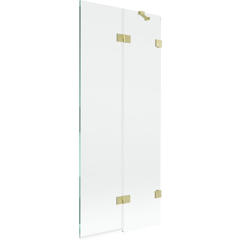 Parawan nawannowy Mexen Lunar złoty szczotkowany 80x150 cm 2-skrzydłowy 1 szt