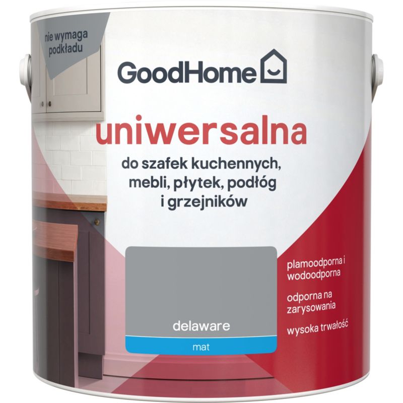 Farba uniwersalna GoodHome Reno delaware mat 2 l